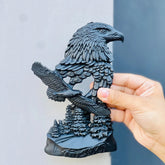 Antique Eagle Sculpture Wall Decor